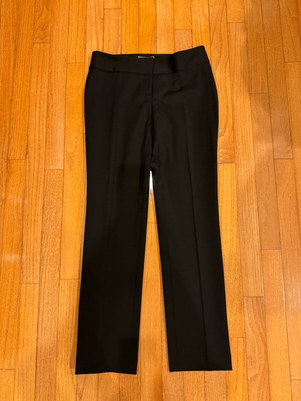 NWT Ann Taylor Petite Size 0P Lindsay Fit Black Dress Pants