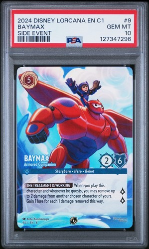 Baymax - Armored Companion graded PSA 10 for sale on eBay