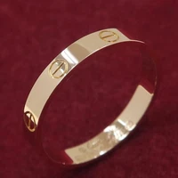 Cartier Mini Love Ring size US11 EU65 18k Rose Gold 750 Auth #3429