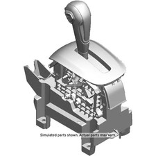 Genuine Gm Liquid Platinum Automatic Transmission Shift Lever Assembly 42346220 Genuine Gm Liquid Platinum Automatic Transmission Shift Lever Assembly 42346220