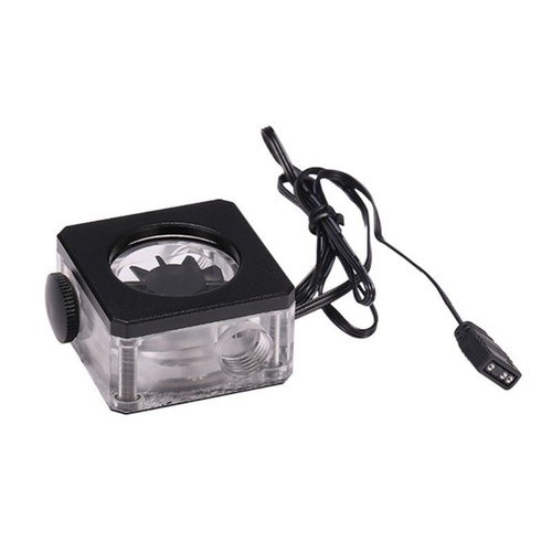 2X(G1/4 Durchflussmesser-System für PC-Gaming-Wasserkühlungsaufbau Sch6894