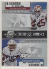 2021 Contenders Optic Round Numbers Elijah Mitchell Eli Larry Rountree III 0r5l