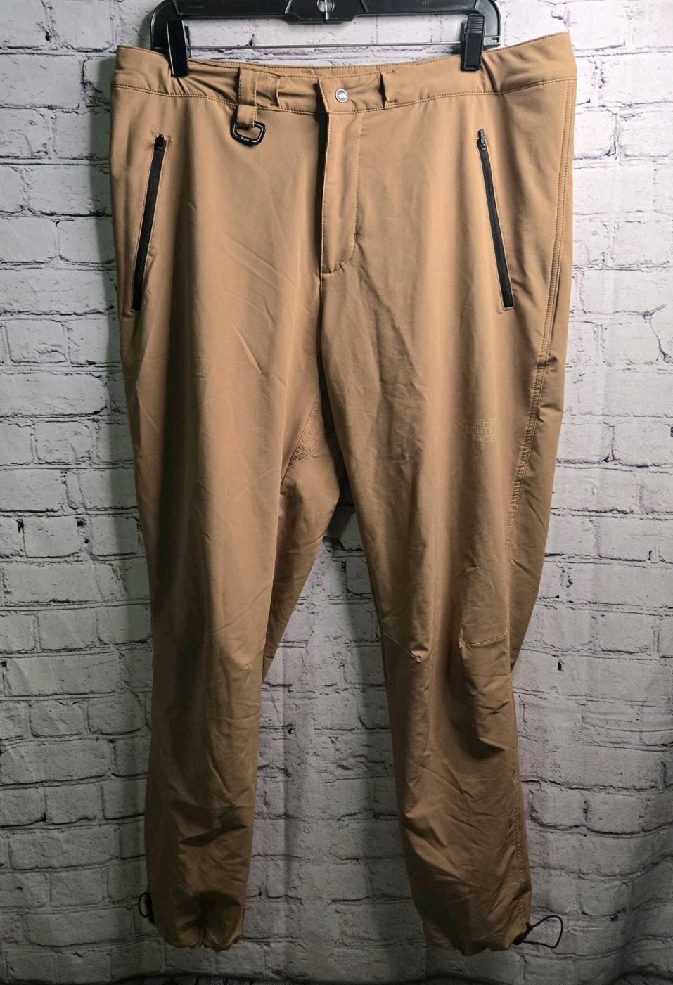The North Face Mens Large Brown Stretch Joggers Paramount Pro Flash Dry-XD Pants