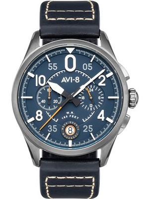 AVI-8 AV-4089-04 Spitfire Chronograph Herrenuhr 42mm 5ATM