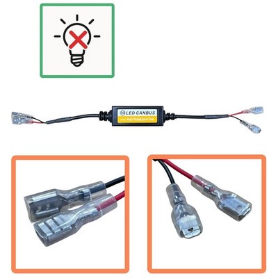 X1 12V H1 H3 LED Canbus Decoder Anti-flicker Widerstand Wasserdicht Fehlerfrei