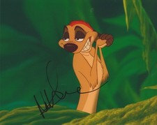 Nathan Lane signed The Lion King Timon 8x10 photo