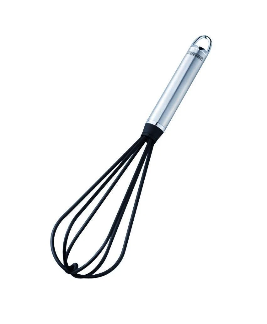Leifheit Nylon Whisk, Stainless Steel # 24062 32cm Nylon Sterling
