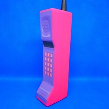 Handmade Pink Prop Brick Phone - The Front is a Label.