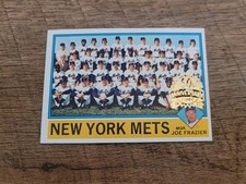 2025 Topps Heritage Baseball New York Mets Team #531 1976 50th Buyback