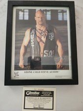 Stone Cold Steve Austin Autographed 8X10 With Coa