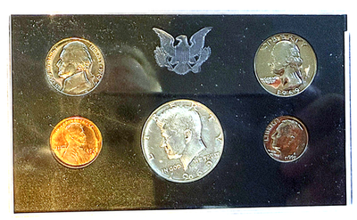 #ad 1969 S PROOF SET EXTREMELY RARE HARD TO FIND UNC ONLY 2934631 MINTED $25.00