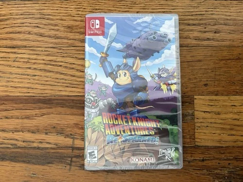 Rocket Knight Adventures Resparked Nintendo Switch Limited Run Brand New Sealed