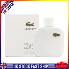 L'12'12 Blanc EDT Cologne for Men 100ML Sealed Brand New Lacostes