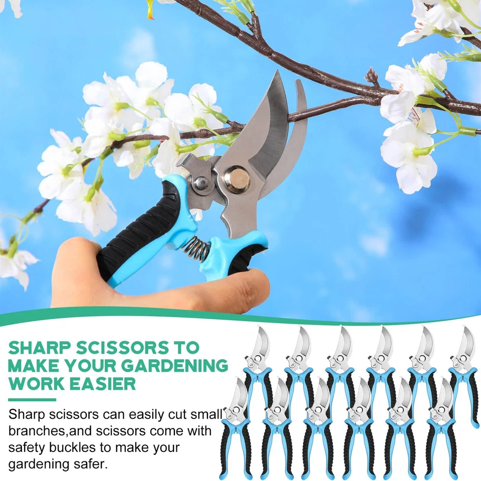 12 Pcs Pruning Shears Bulk for Gardening Flower Shears, Floral Scissors 7.5 I... - Image 4 of 4