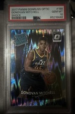 2017-18 Panini Donruss Optic - Rated Rookie Donovan Mitchell #188 Shock (RC)