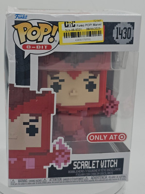#1430 SCARLET WITCH  Funko Pop! Marvel Avengers (8-Bit) **Damaged Box**