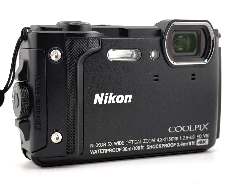 Nikon Coolpix W300 Digital Camera Underwater Waterproof Black GPS WiFi 4K - Image 2 of 4