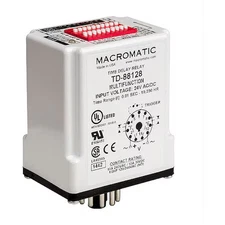 Macromatic Td-88162 Multifunction Time Delay Relay, Octal, Multi Function, 16
