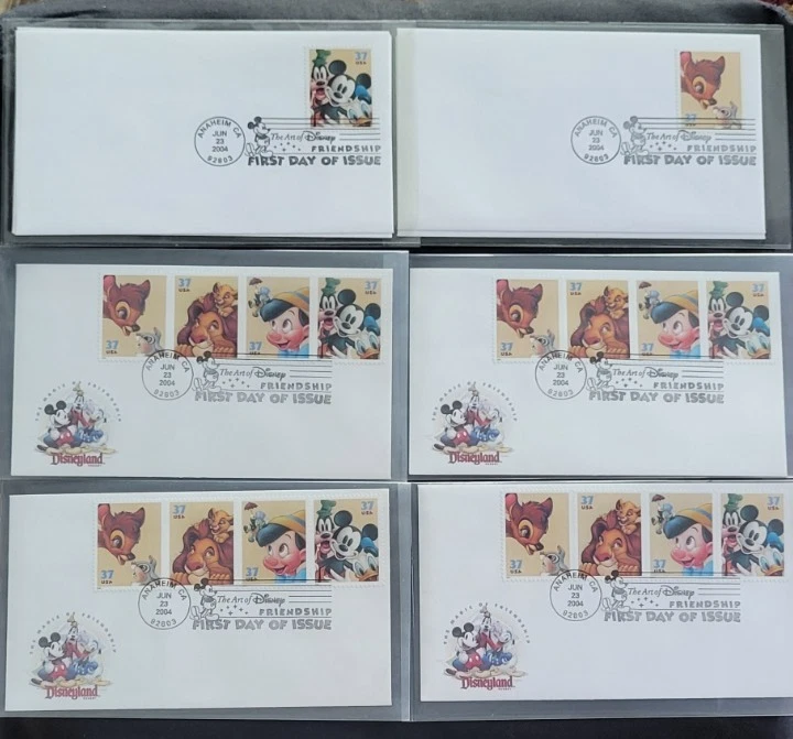 25+ First Day of Issue Disney United States Stamps for sale