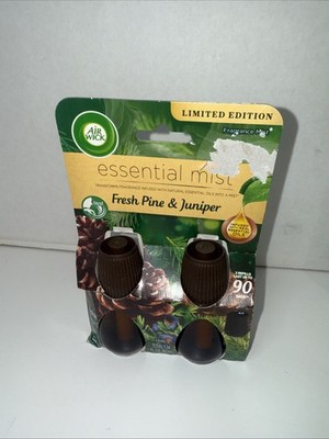 Air Wick Essential Oil Mist Fragrance Mist Refill Fresh Pine & Juniper 4Diffuser