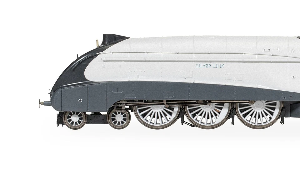 HORNBY DUBLO R30456 LNER 2509 SILVER LINK A4 CLASS 4-6-2 STEAM LOCOMOTIVE MODEL - Image 3 of 4