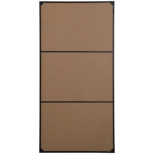 Elegant Decor Eternity 72" x 36" Contemporary Metal Frame Mirror in Black - Picture 6 of 12