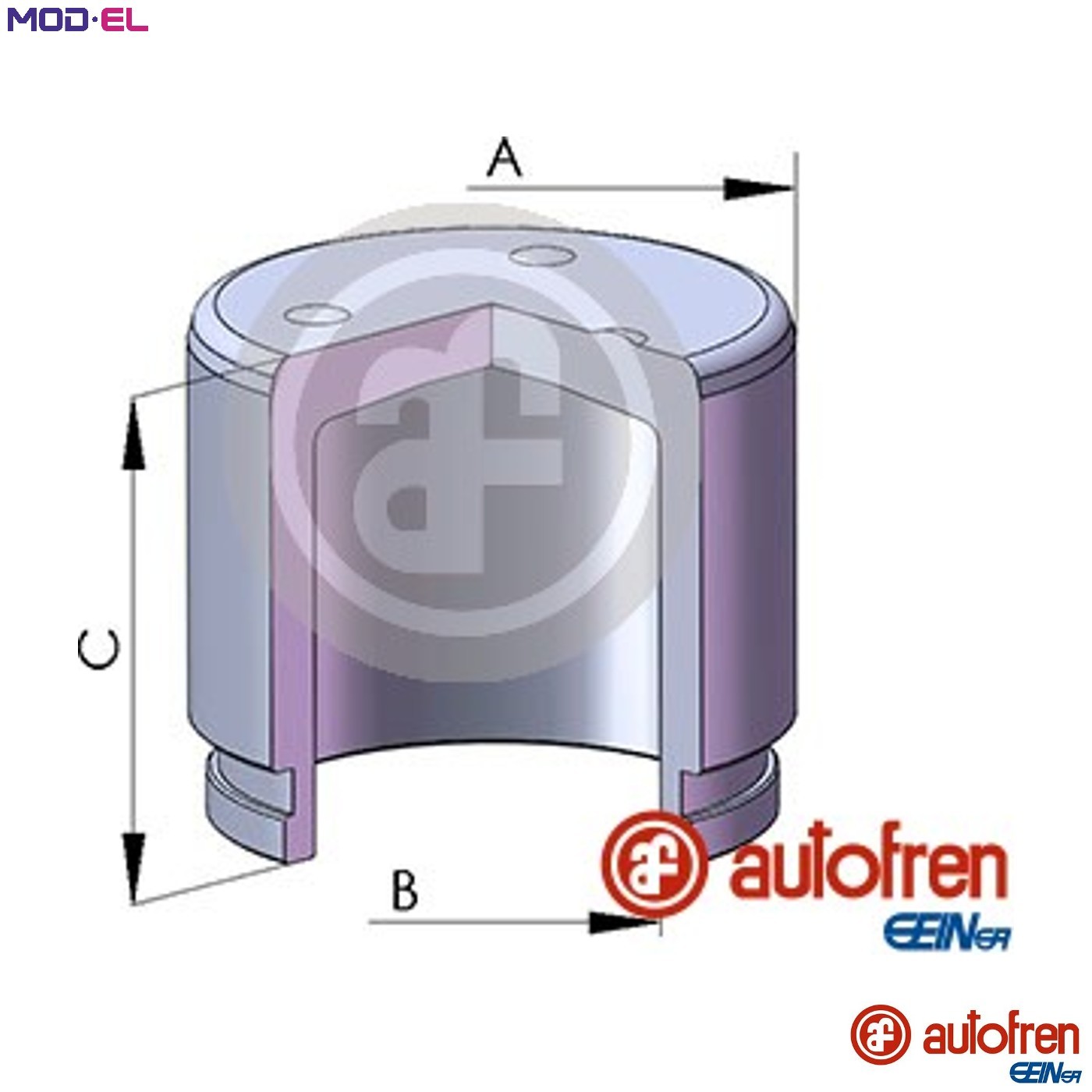 2x ✅Fits AUTOFREN SEINSA D025800 piston ⭐UK Seller⭐ - Image 9