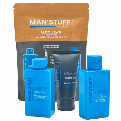Muscle Soak Geschenkset Set Bad Duschgel Muskeln Herren Vatertag