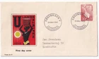 STAMP DENMARK "KOBENHAVN" "ULANDS HJALPEN" 1962 FDC ENVELOPE