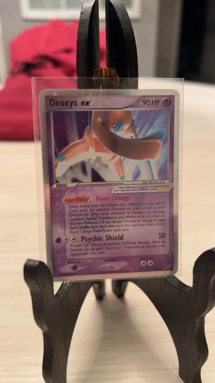 Deoxys EX (Defense Forme) 99/107 Deoxys Holo Pokémon NM