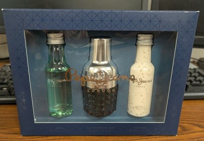 1  PEPE JEANS LONDON MEN'S 3 PIECE GIFT SET -  NEW IN BOX