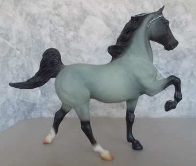 Vintage 1994 Breyer JAH SR Moon Shadows Blue Roan Five Gaiter 30+ B