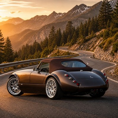 Wiesmann MF 3 (1996) Classic German Handcrafted Roadster Wandbild Poster Druck