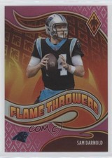 2021 Panini Phoenix Flame Throwers Pink 116/175 Sam Darnold #FT-19 0q0m