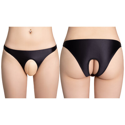 Weißer Damen-Tanga-Slip Im Lasercut-Verfahren - Un Produktbild-Vorschau 7