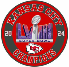 Kansas City Chiefs Super Bowl LVIII 58 Footba...