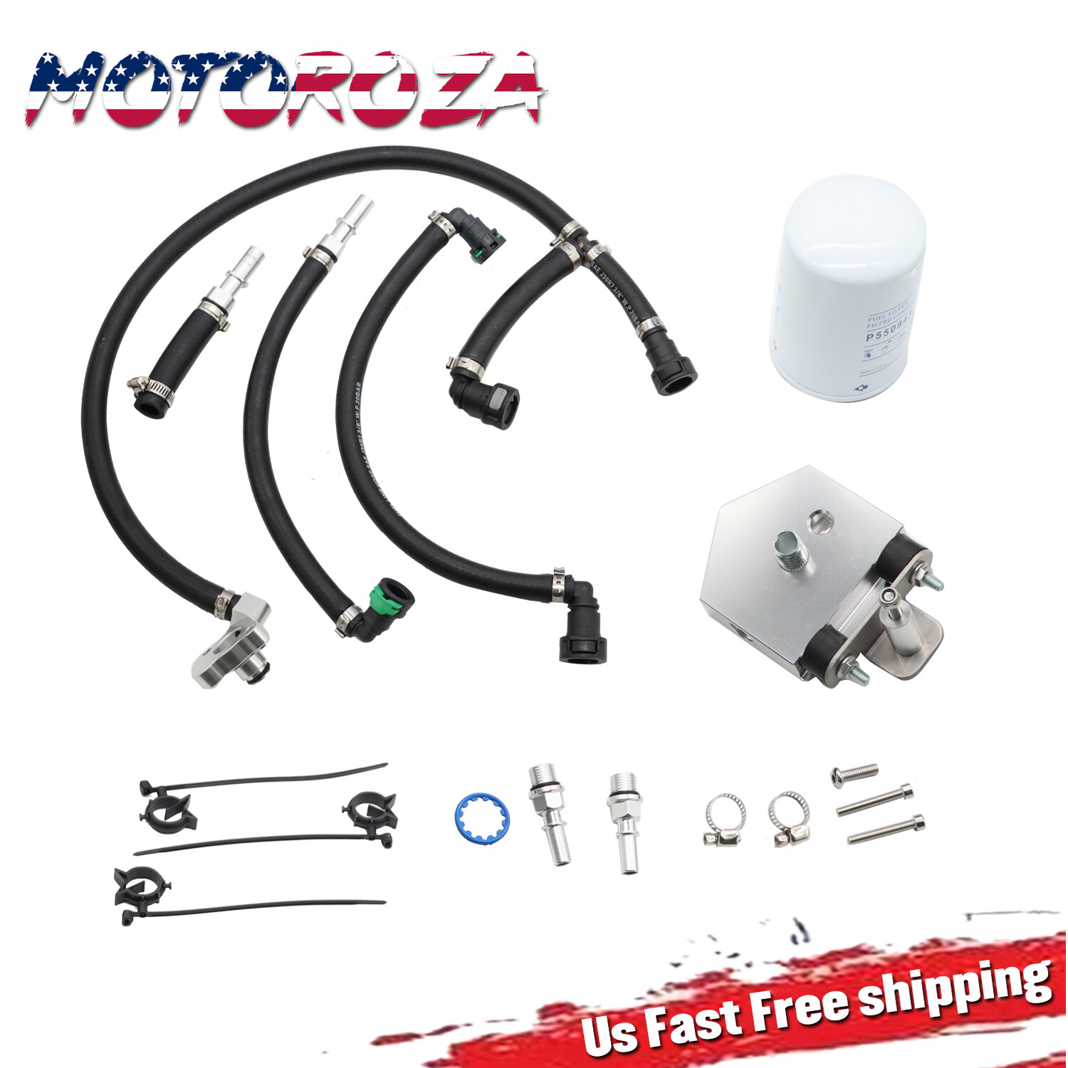 S&S Gen2 CP4 2.1 Disaster Prevention Bypass Kit For 2011+ Ford 6.7L Powerstroke - Foto 7