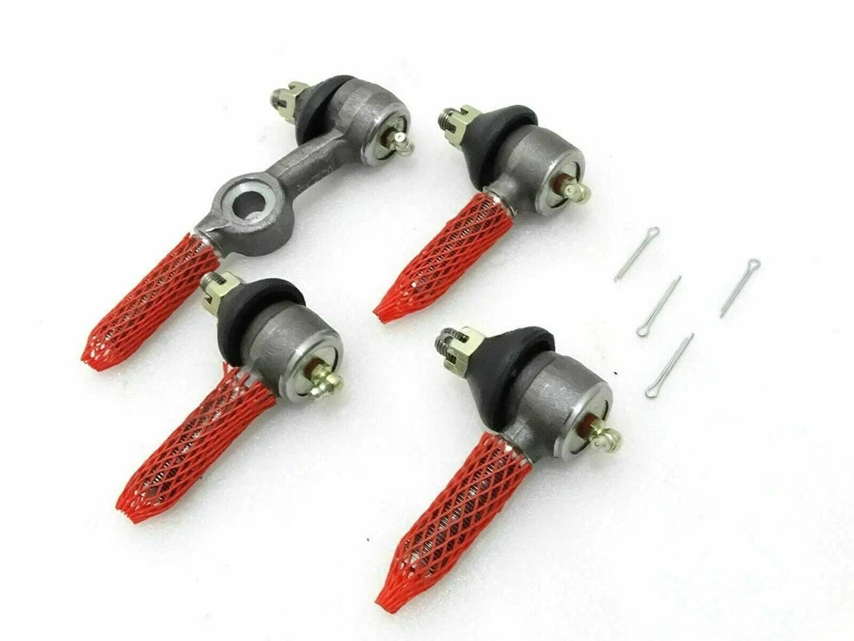 Fits Willys CJ2A CJ3B Mahindra Jeep Steering Tie Rod End Kit Set Of 4 Right Hand - Image 2 of 3