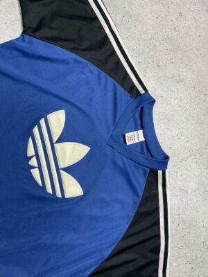 Vintage 90s Adidas Big Logo Y2K Jersey T-Shirt | eBay