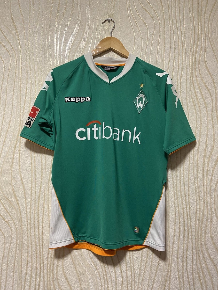WERDER BREMEN 2008 2009 HOME FOOTBALL SHIRT SOCCER JERSEY KAPPA sz