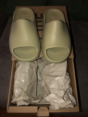 Adidas Yeezy Slide Size 12K 'Resin' [FZ5903] Toddler