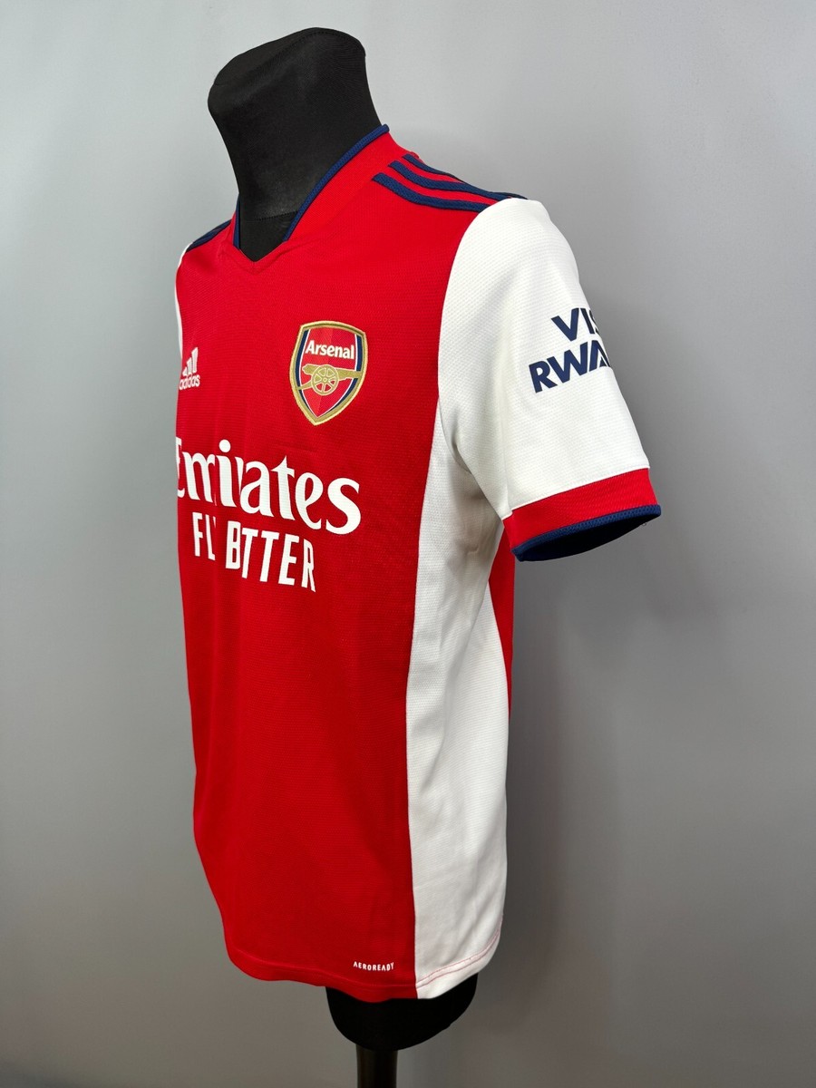 ARSENAL 2021 2022 SAKA HOME SHIRT FOOTBALL SOCCER ADIDAS GM0217