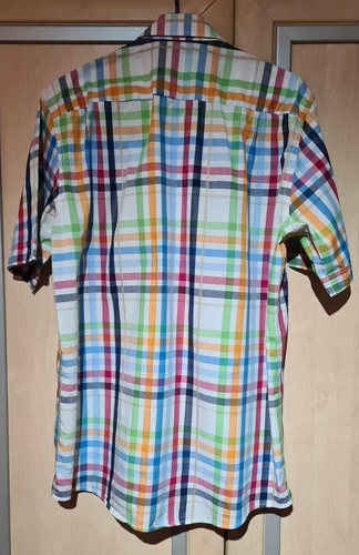 Casa Moda Sommerhemd ,KW 39/40 (M), Kurzarm, mehrfarbig kariert - Bild 3 von 3