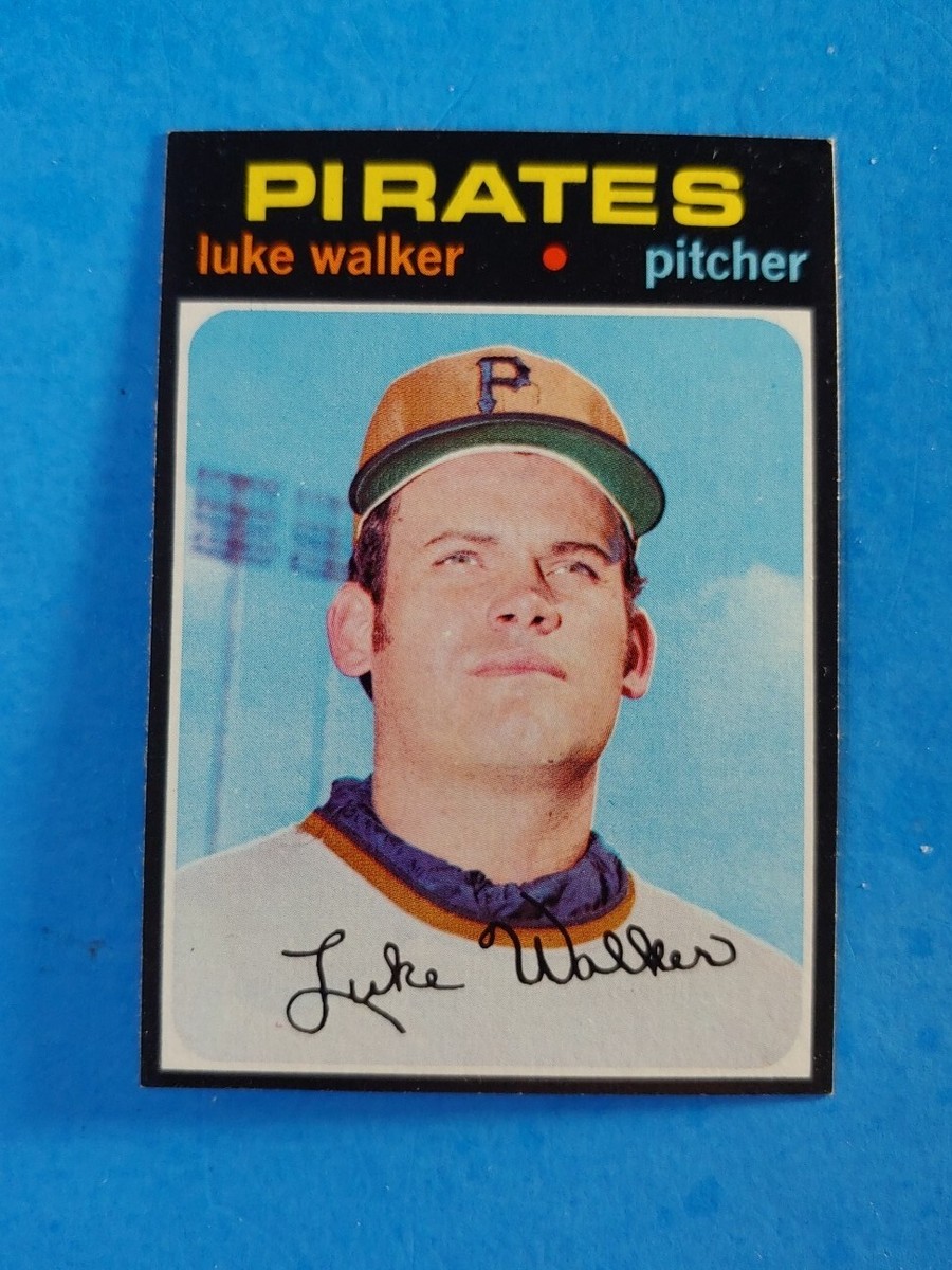 1971 TOPPS BASEBALL #534 LUKE WALKER PIRATES NM+ | eBay