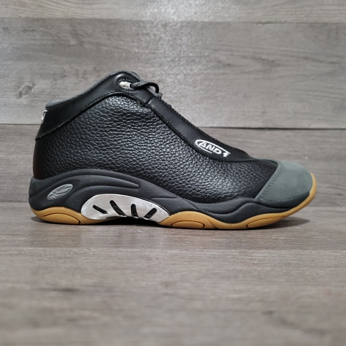 And 1 tai chi lx Mens Size 7.5 Black Gray Basketball Shoes