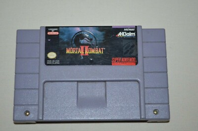 Mortal Kombat II - Super Nintendo Entertainment System SNES