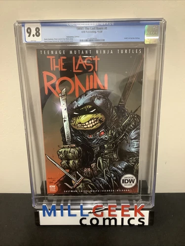 TMNT The Last Ronin #1 CGC Graded 9.8, Convention Exclusive Cover, Kevin Eastman
