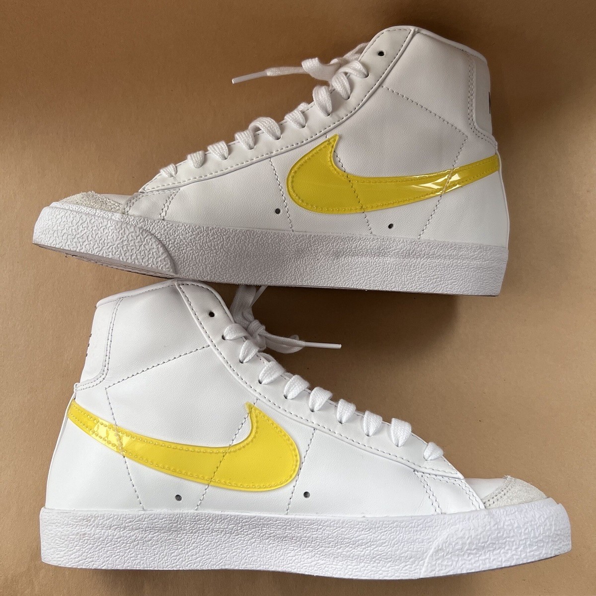 日本未入荷!★NIKE BLAZER MID 77 OPTIC YELLOW Nike Blazer Mid '77 Essential White Opti Yellow Size 7 | eBay