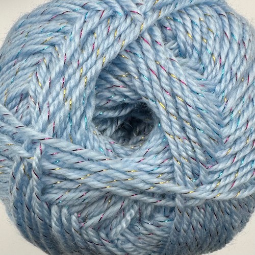 Knitco Glittery DK Knitting Crochet Yarn Wool - 5x100g Balls - Choice 40 Colours - Picture 40 of 81