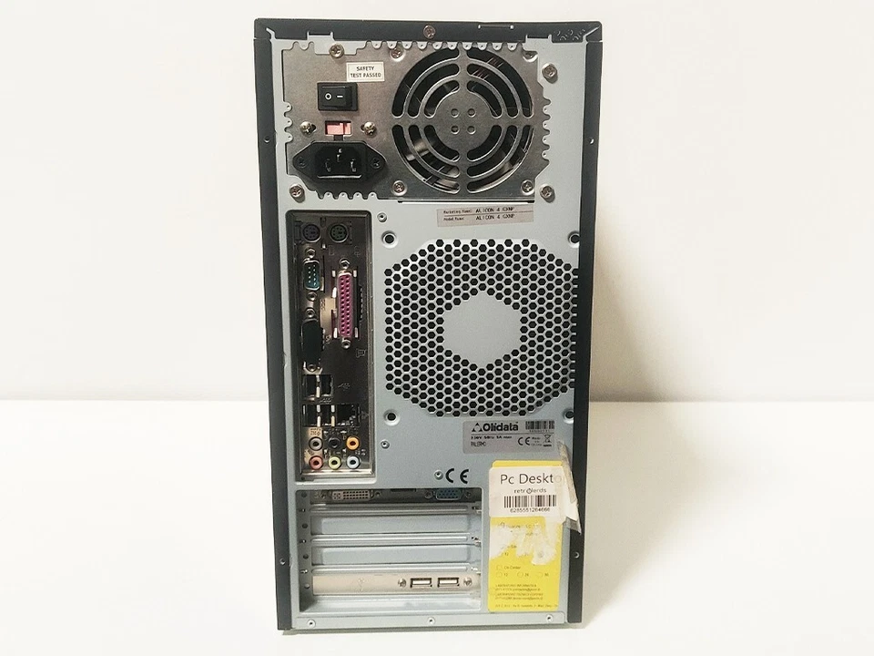 Pc fisso serie ufficio Intel Core 2 Quad Q8200 GeForce G100 4GB 120GB/500GB - Immagine 4 di 4